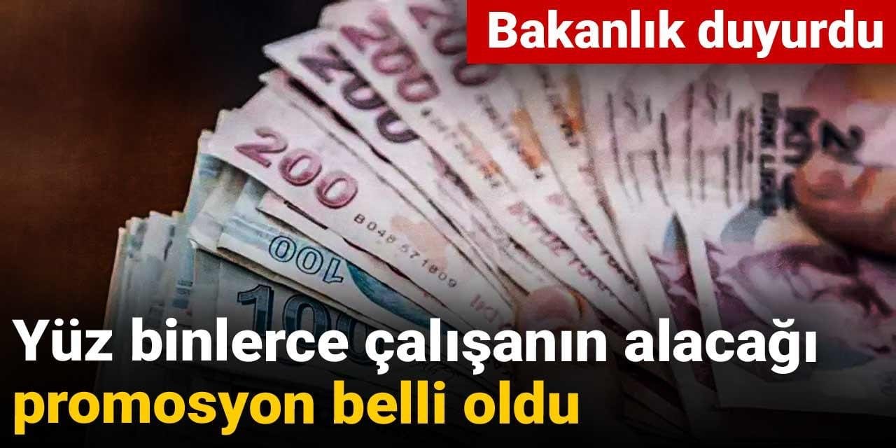 bakanlik duyurdu yuz binlerce calisanin alacagi promosyon belli oldu 68IVyLg9