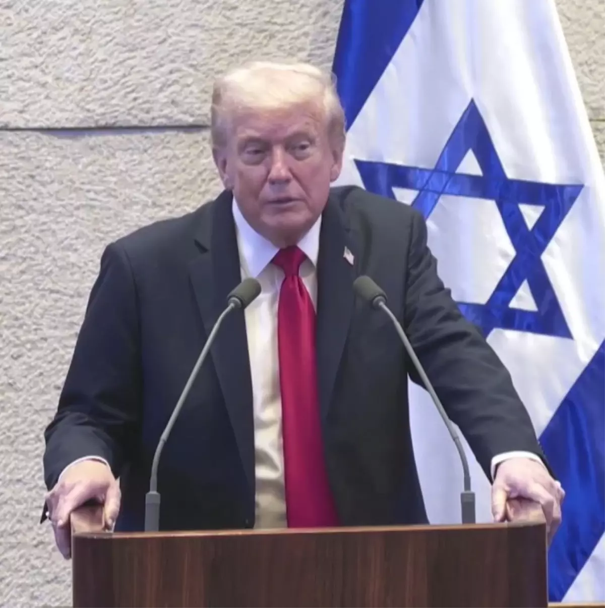 trump israil meclisinde protesto edildi POtKDtfV.jpg